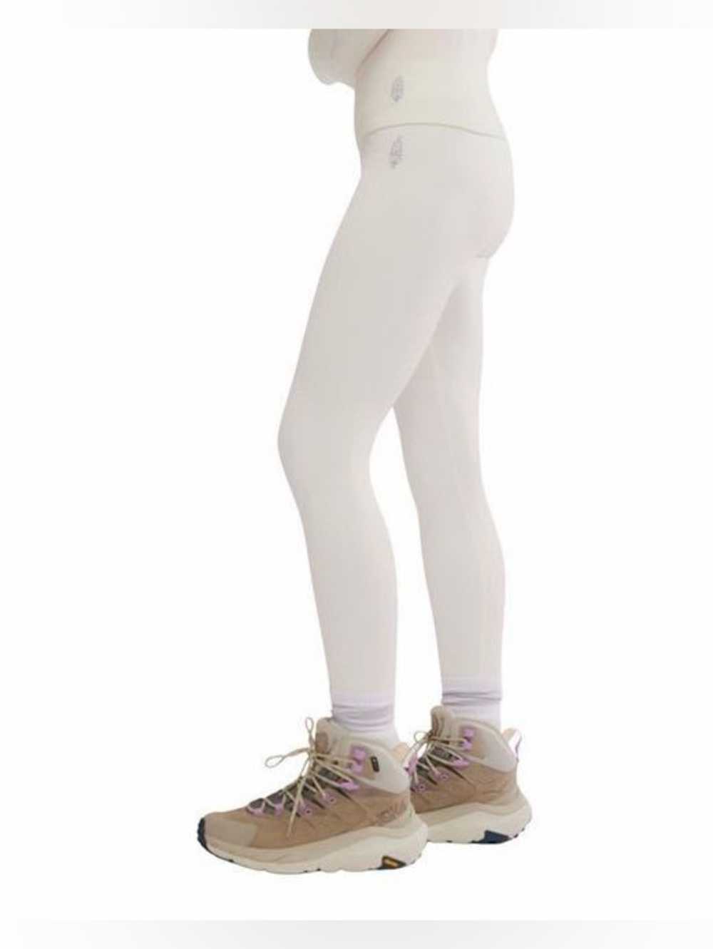 Free People Movement Run Around Seamless High Waist Leggings M/L NWOT Ivory - Picture 8 of 14